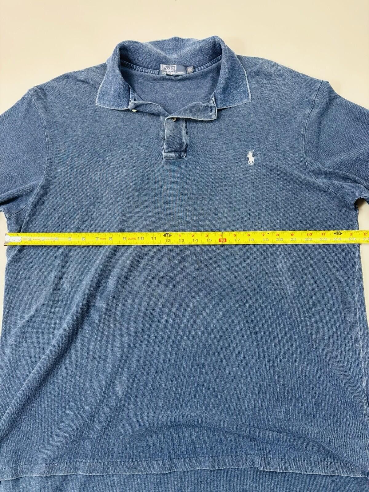 Polo Ralph Lauren Ralph Lauren Polo Shirt Blue Washed-out Men’s Size XLT Size US XL / EU 56 / 4 - 7 Thumbnail