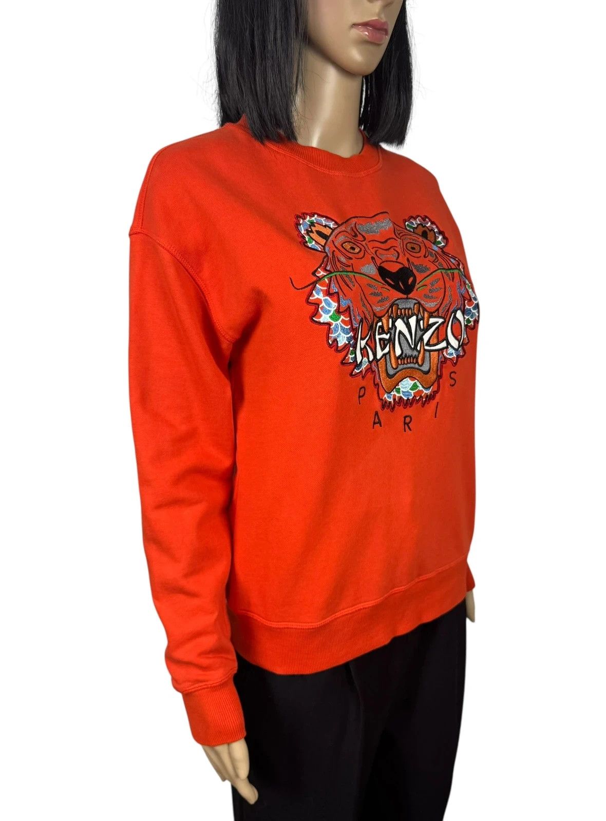 Kenzo Kenzo Paris Tiger Sweatshirt Logo Size S / US 4 / IT 40 - 3 Thumbnail