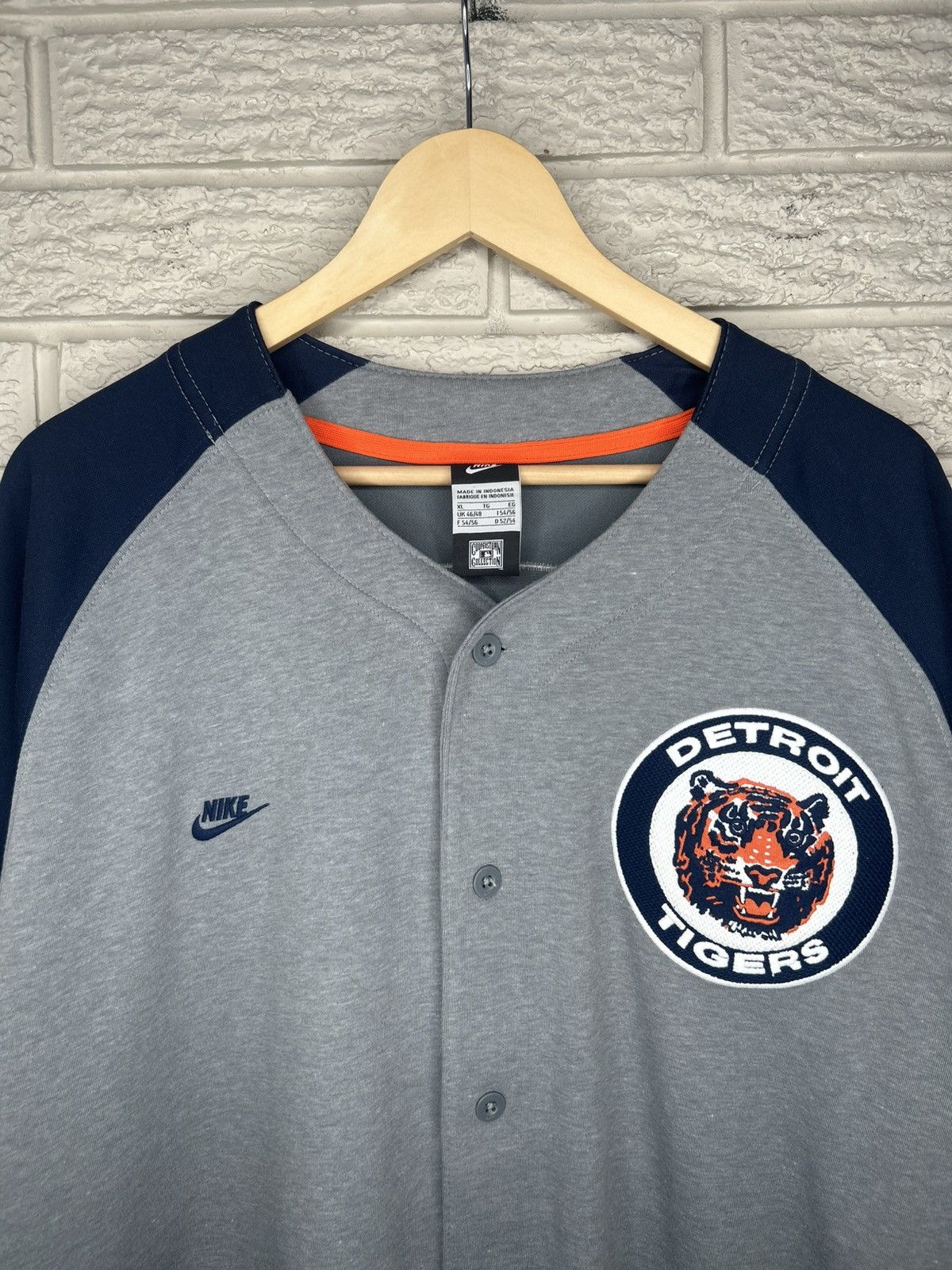 Nike Nike Detroit Tigers Brandon Inge Baseball Jersey Size US XL / EU 56 / 4 - 2 Thumbnail