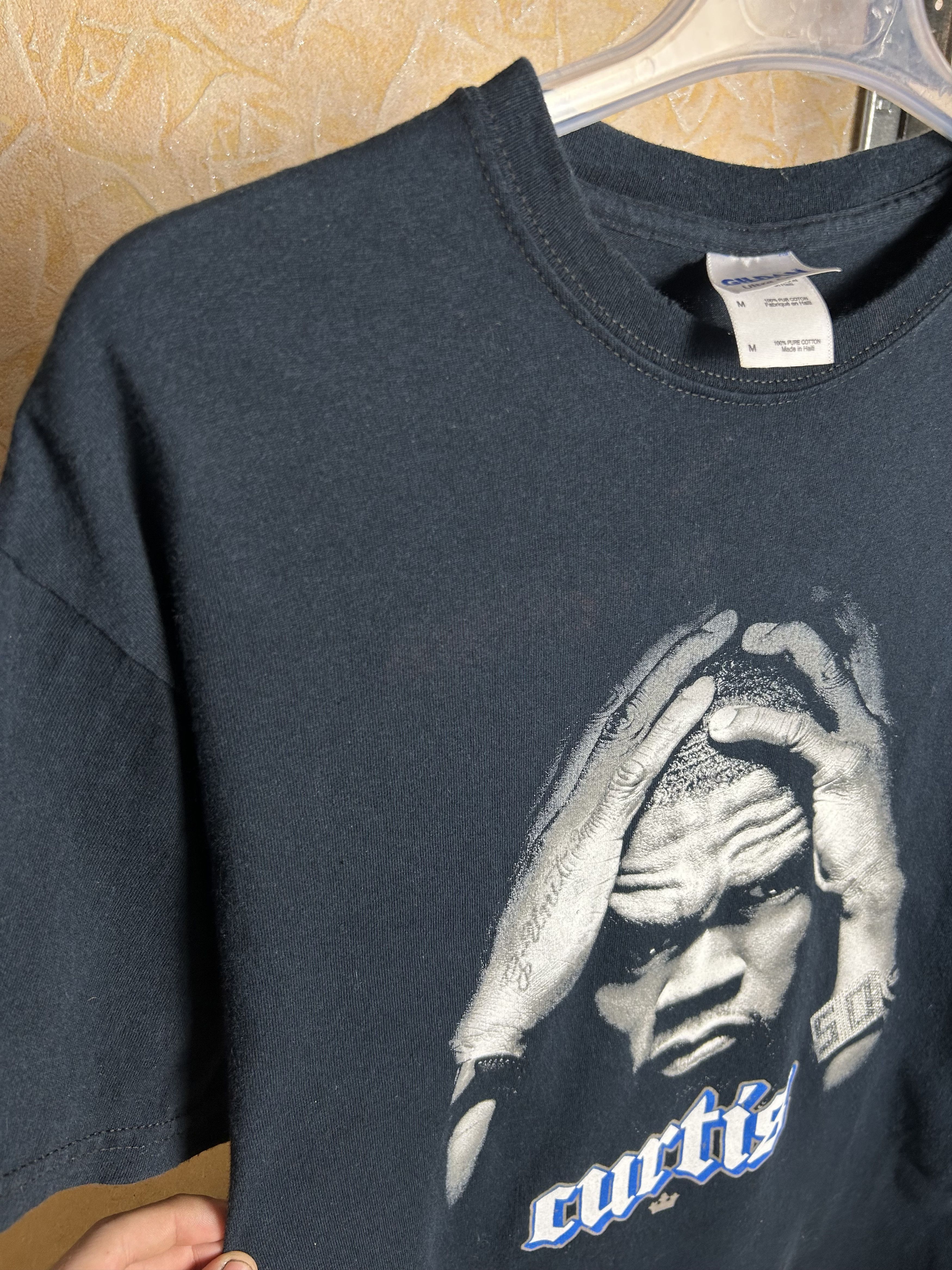 Rap Tees Vintage 2007 50 Cent Cutis Rap Tour T-shirt Size US M / EU 48-50 / 2 - 7 Thumbnail