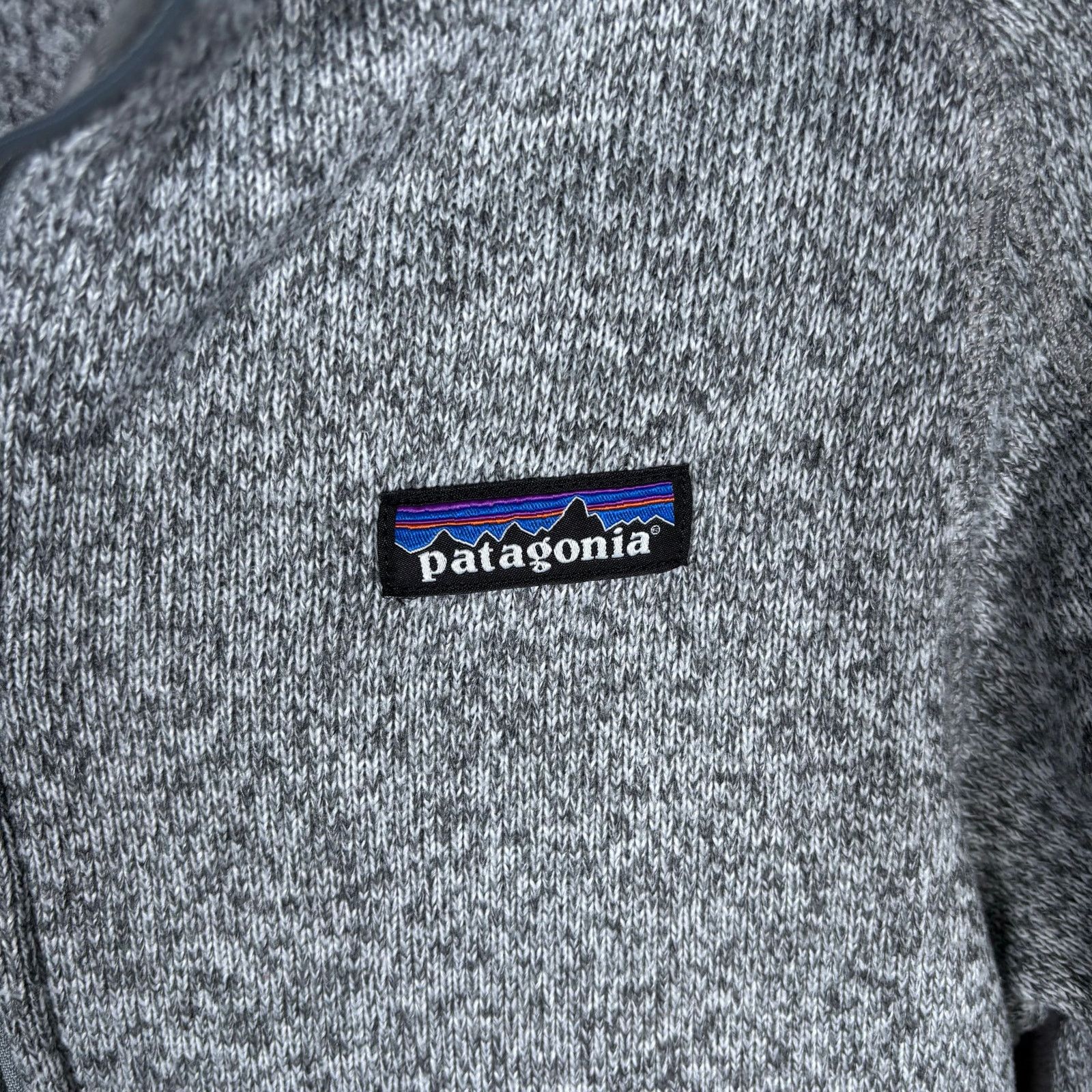 Patagonia Patagonia Women’s Better Sweater 1/4 Zip Fleece Gray Heather Size S / US 4 / IT 40 - 4 Thumbnail