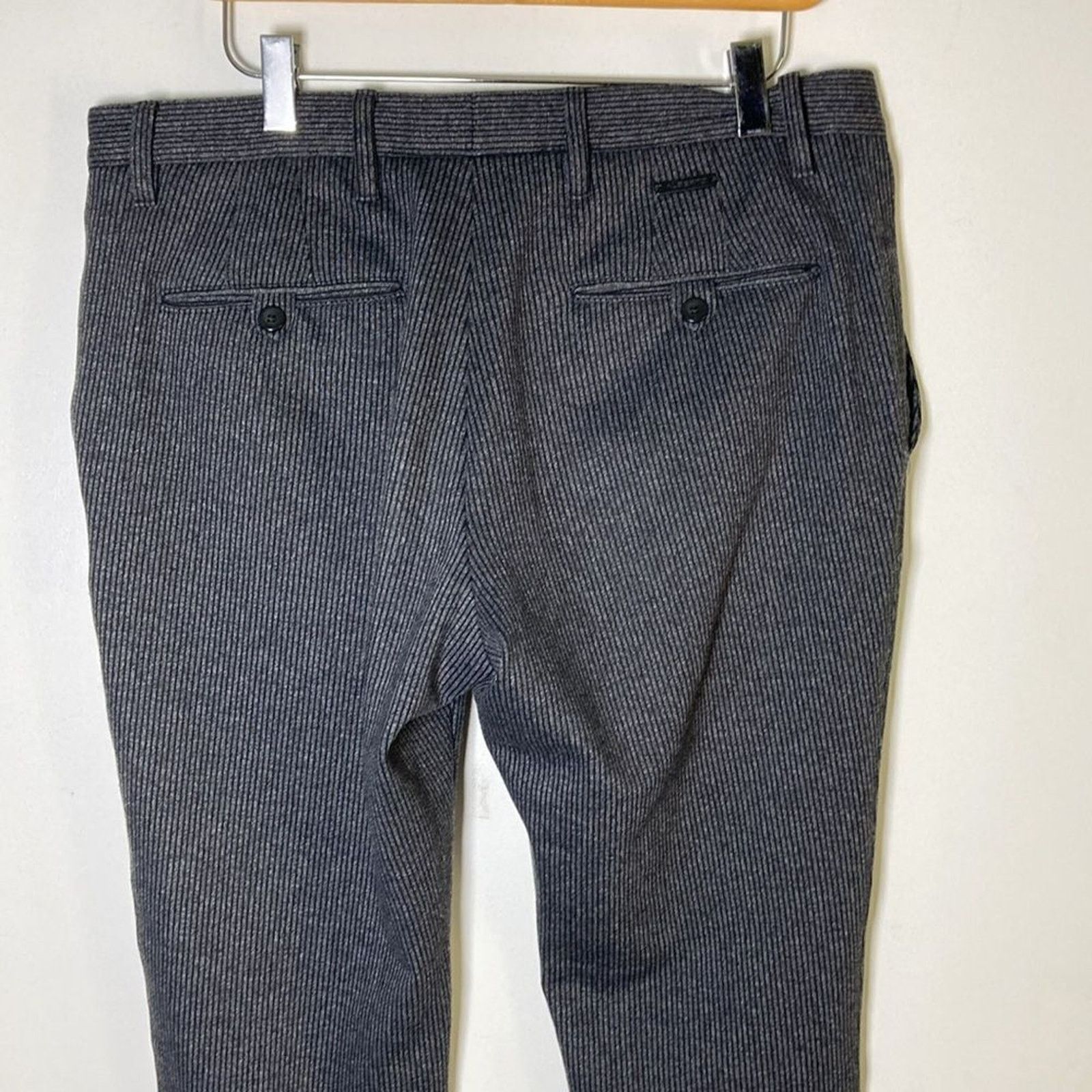 Alberto Alberto Mens Pants Size 32 X 30 Style "Rob" Stripe Jersey Size US 32 / EU 48 - 12 Thumbnail