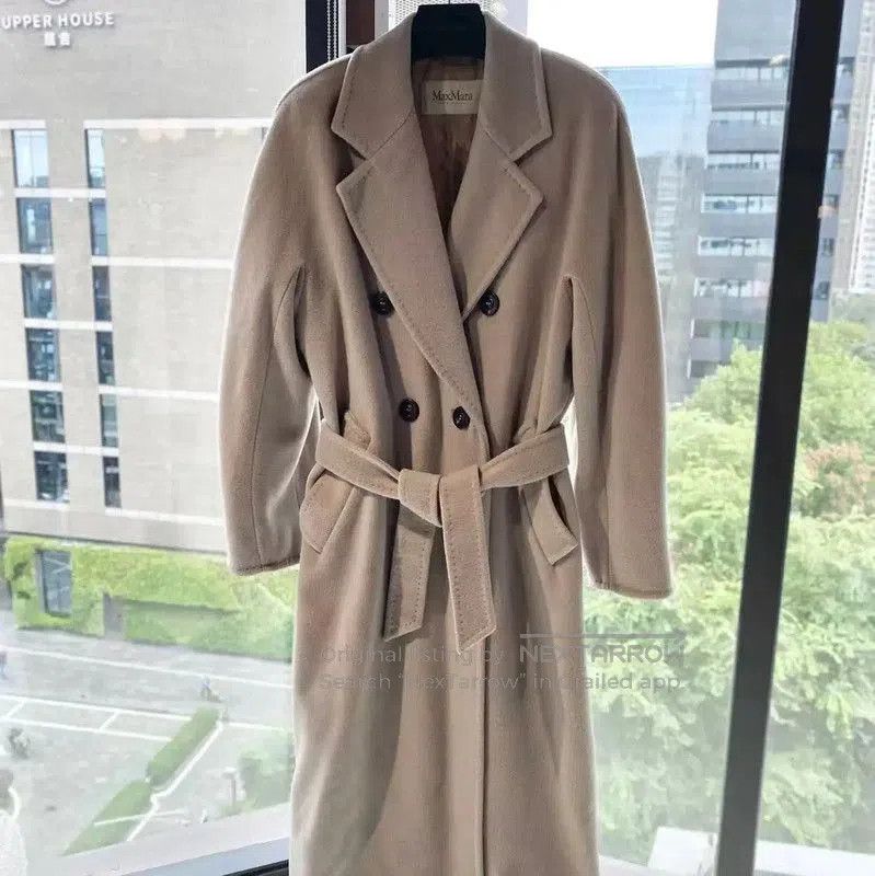 Max Mara MaxMara Beige Wool Women's Coat . Size XXS / US 00 / IT 34 - 1 Thumbnail