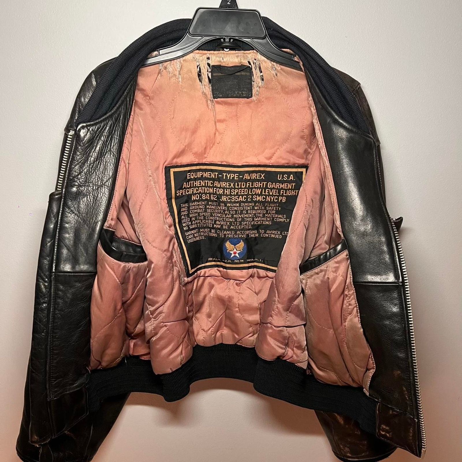 Avirex Avirex vintage leather jacket size Size US M / EU 48-50 / 2 - 3 Thumbnail