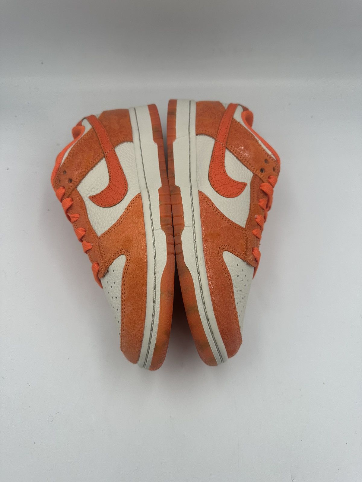 Nike Nike Dunk Low Cracked Orange Size US 7 / IT 37 - 4 Thumbnail