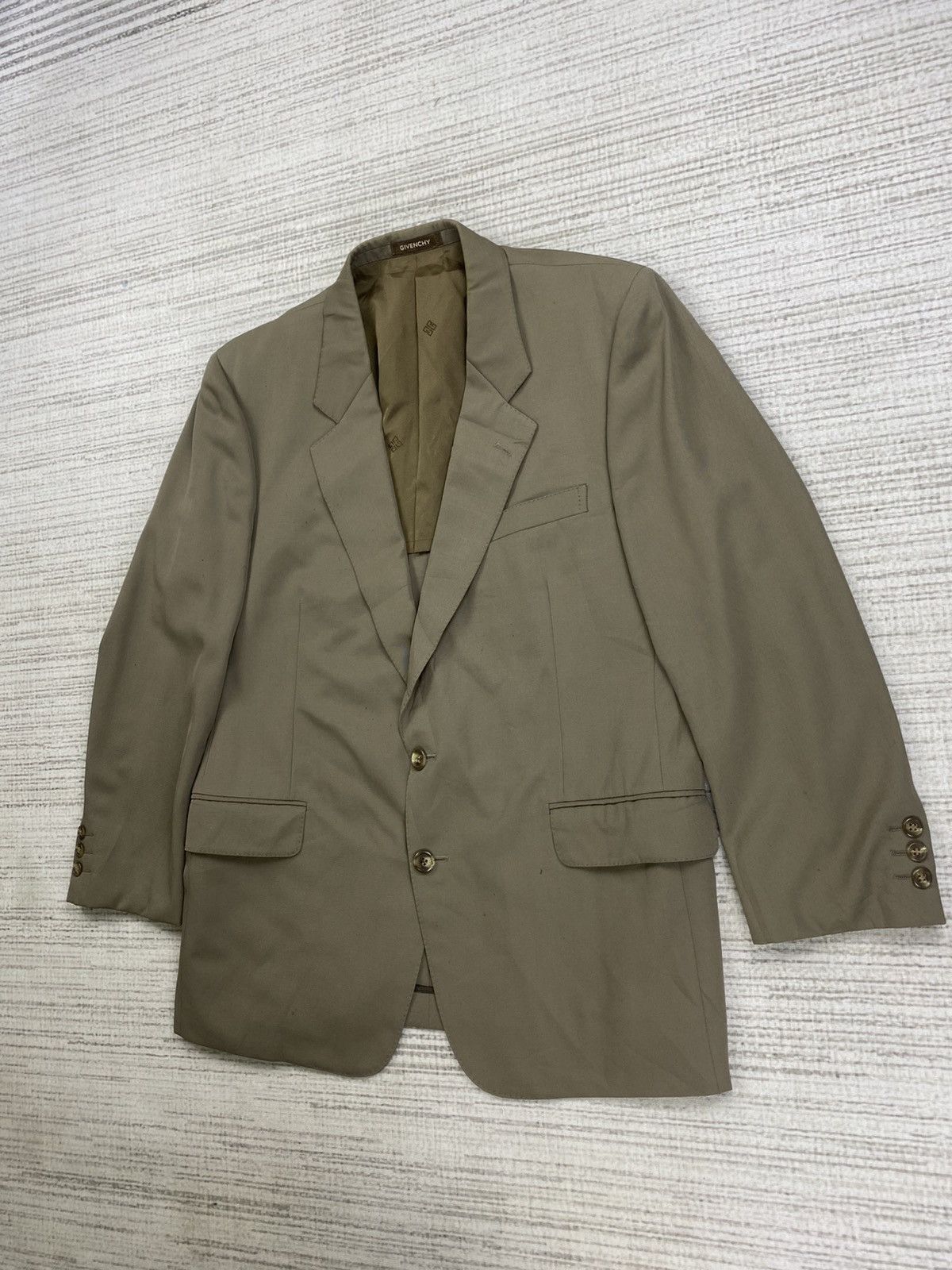 Givenchy Vintage Givenchy Paris Two Button Blazer Coat Size US M / EU 48-50 / 2 - 4 Thumbnail