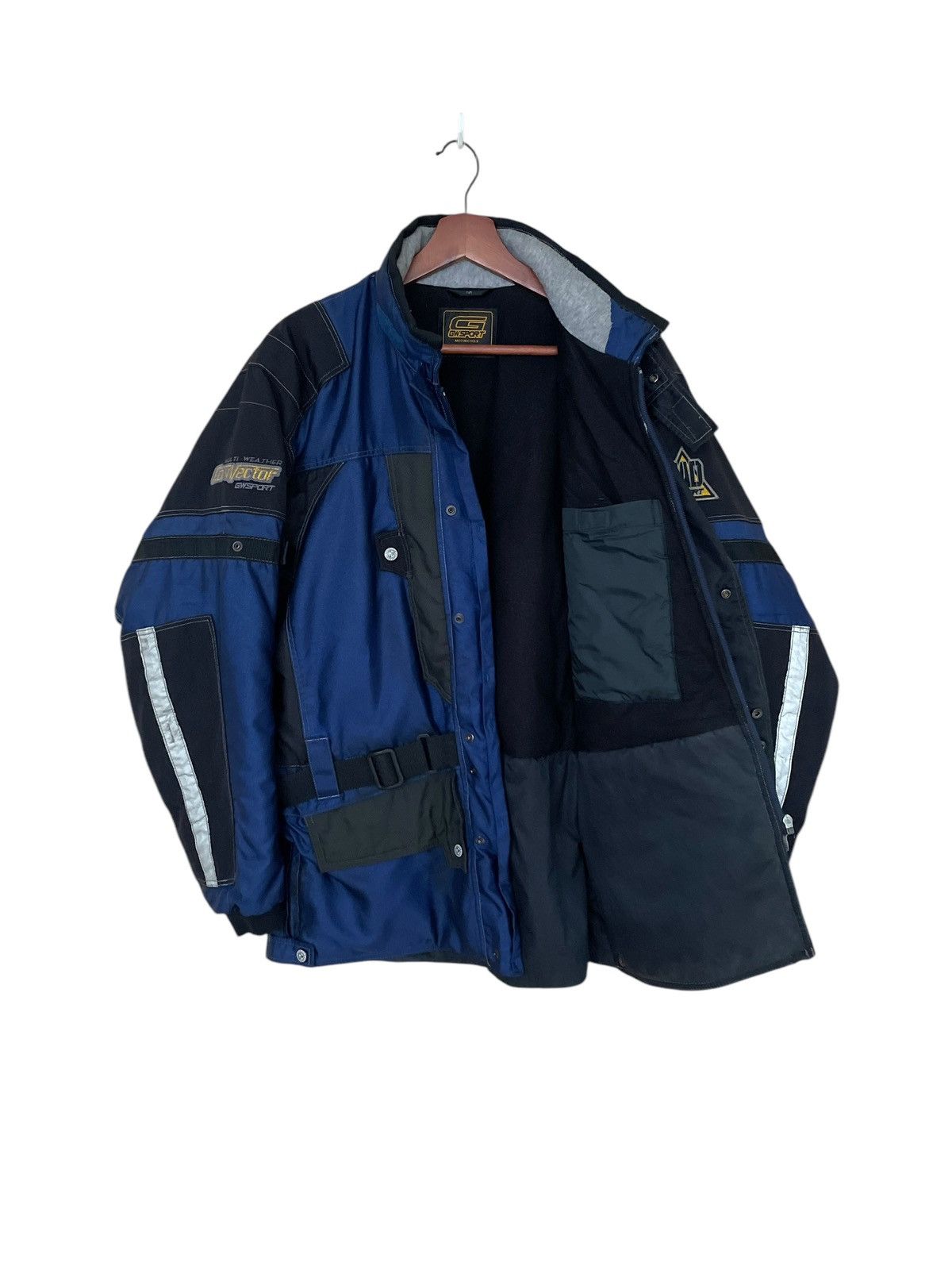 Vintage Vintage Brand Gw Sport Goldwin Motorcycle Jacket 1990s Size US M / EU 48-50 / 2 - 3 Thumbnail