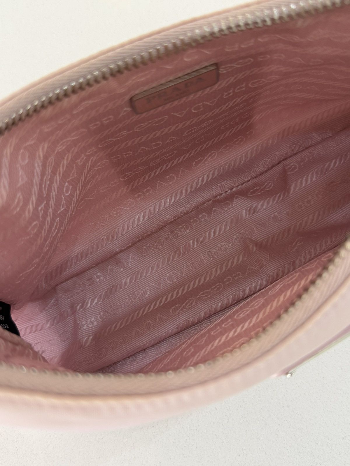 Prada Prada Re-Nylon & Saffiano leather bag in Alabaster Pink Size ONE SIZE - 6 Thumbnail