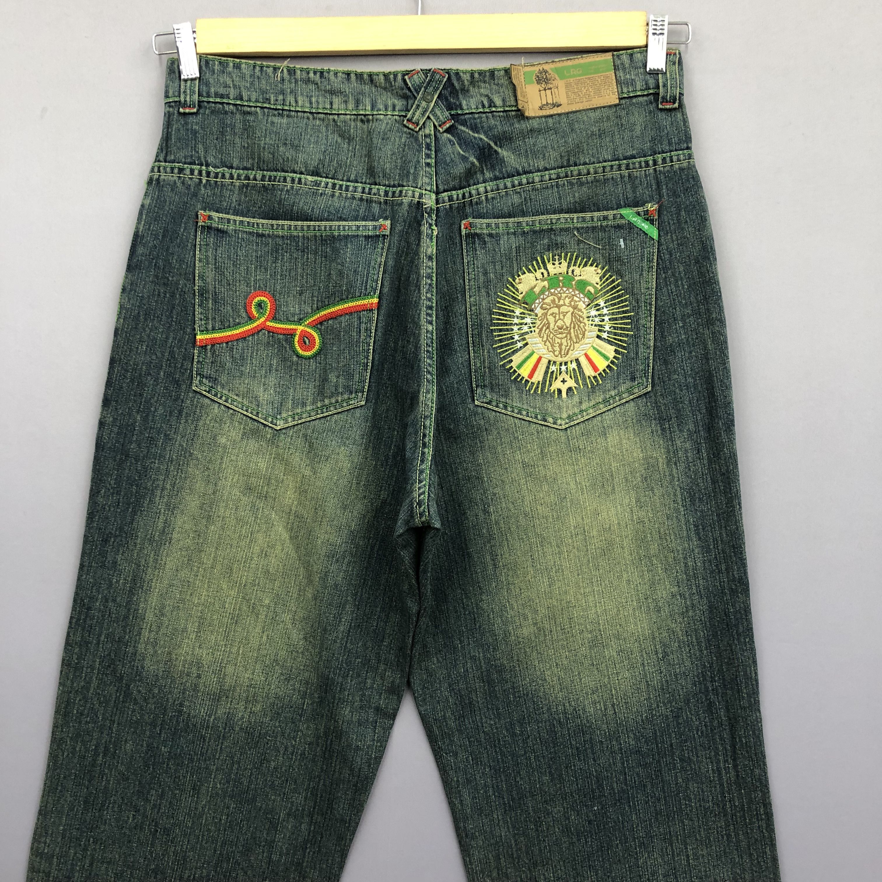 LRG Vintage Y2K LRG Skate Baggy Jeans Faded Loose Denim Pants Size US 36 / EU 52 - 3 Thumbnail