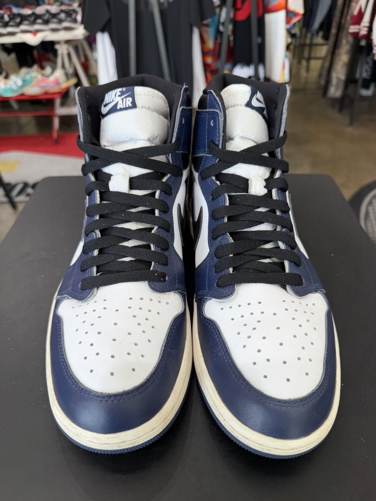 Jordan Brand Air Jordan 1 Midnight Navy Size 12 (2024) Size US 12 / EU 45 - 2 Thumbnail