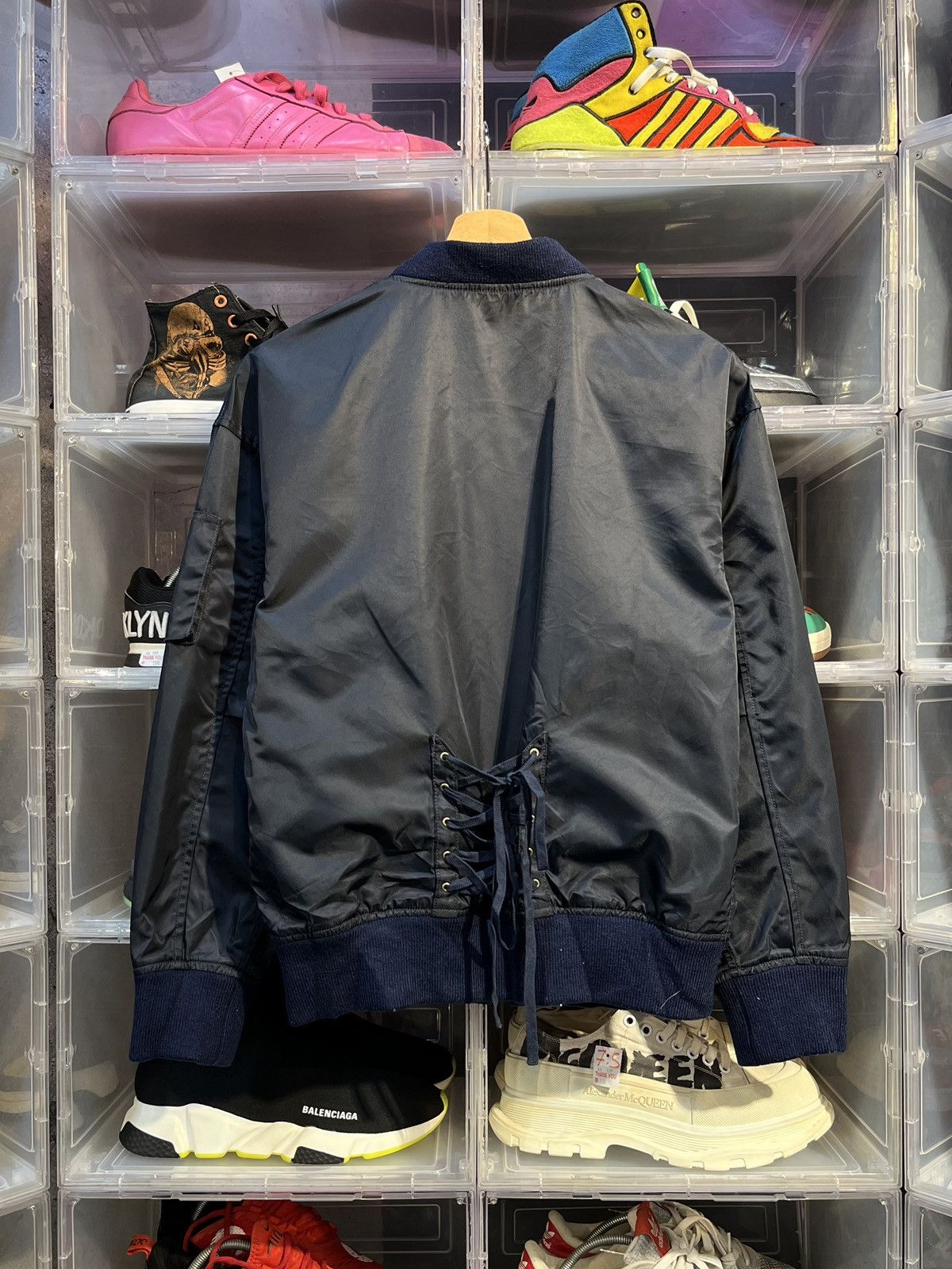 Beams Plus × Designer × Japanese Brand RAY BEAM by BEAMS JAPANESE BOMBER JACKET ADJUSTABLE Size L / US 10 / IT 46 - 7 Thumbnail