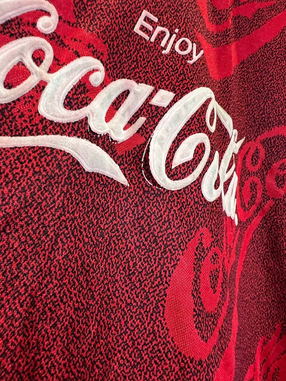 Coca Cola × Vintage Coca Cola vintage monogram soccer jersey Size US XL / EU 56 / 4 - 9 Thumbnail