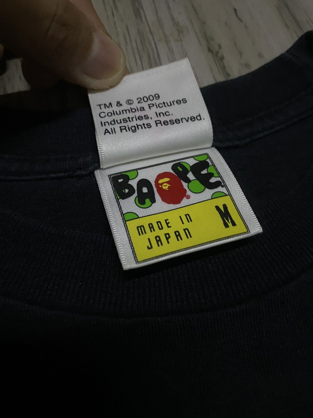 Bape Bape x ghosbusters collab rare tshirt Size US M / EU 48-50 / 2 - 9 Thumbnail