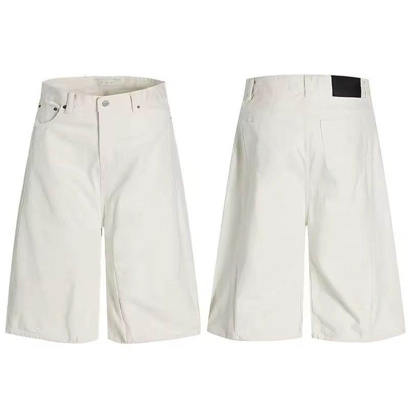 Other Streetwear Casual Straight Wide Leg High Street Shorts Size US 31 - 5 Thumbnail