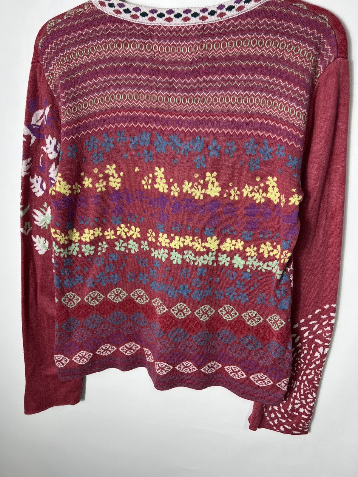 Vintage Vintage luxury designer Kooi Multicolour Cardigan Size M / US 6-8 / IT 42-44 - 9 Thumbnail