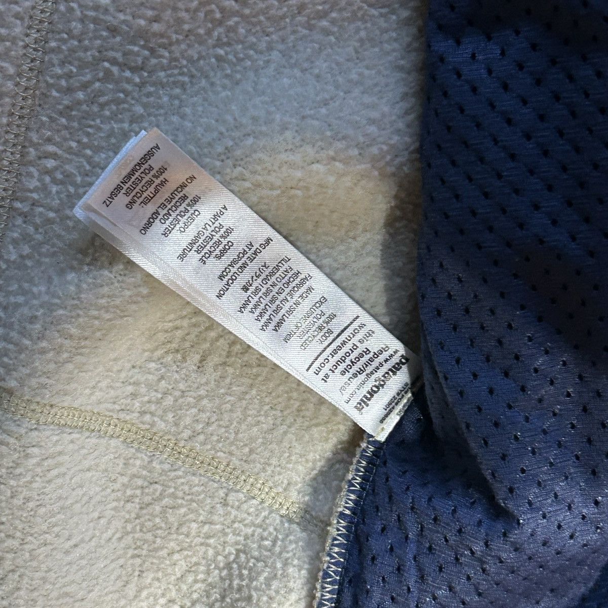 Patagonia Patagonia Retro Pile Fleece Sherpa Zip Jacket Oatmeal Khaki Size US XL / EU 56 / 4 - 4 Thumbnail