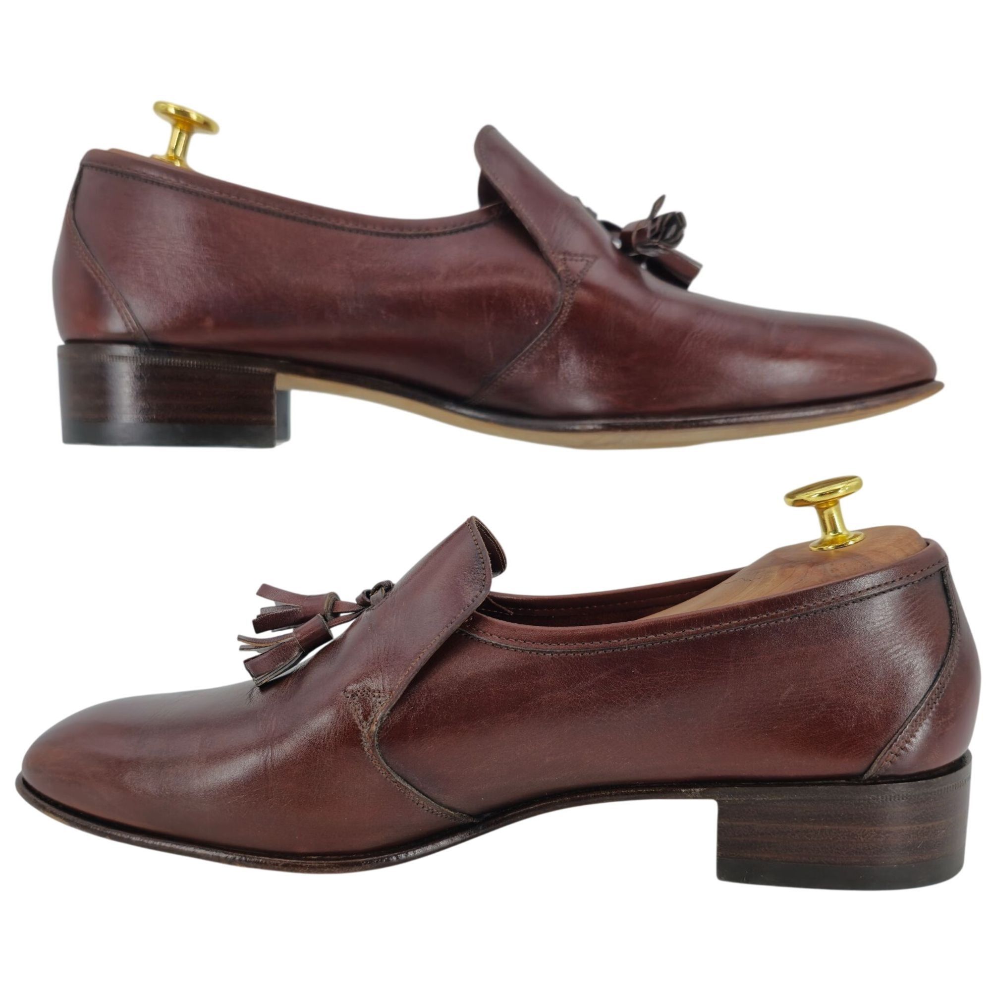 Bally NEW Vintage Continentals Bally Swiss Dress Shoe 9 Loafers Size US 9 / EU 42 - 8 Thumbnail