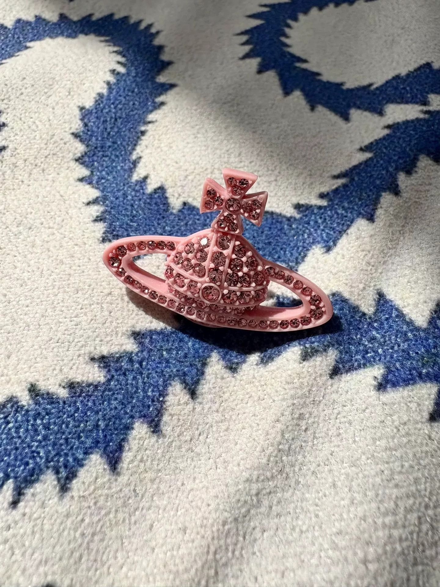 Vivienne Westwood vivienne westwood pink rhinestone planet brooch Size ONE SIZE - 1 Thumbnail