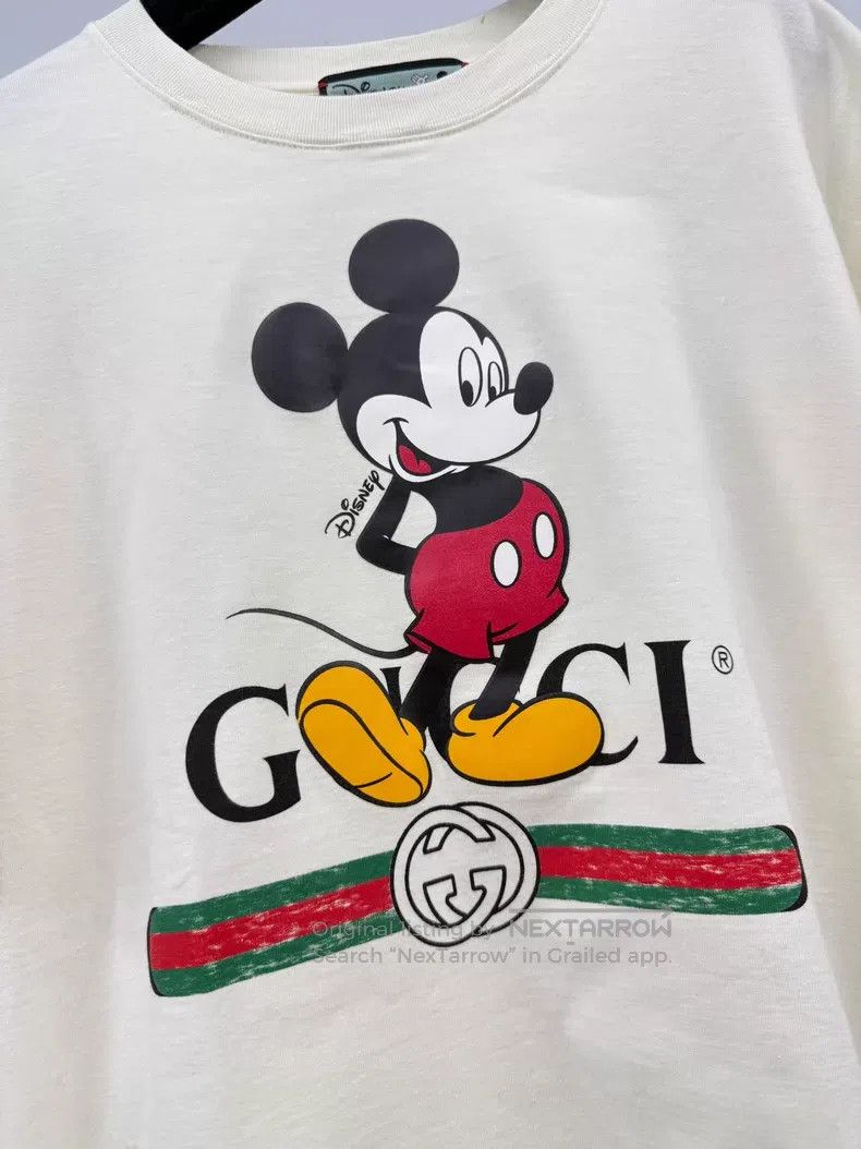 Gucci Gucci White Mickey print short-sleeved T-shirt Size US S / EU 44-46 / 1 - 2 Thumbnail