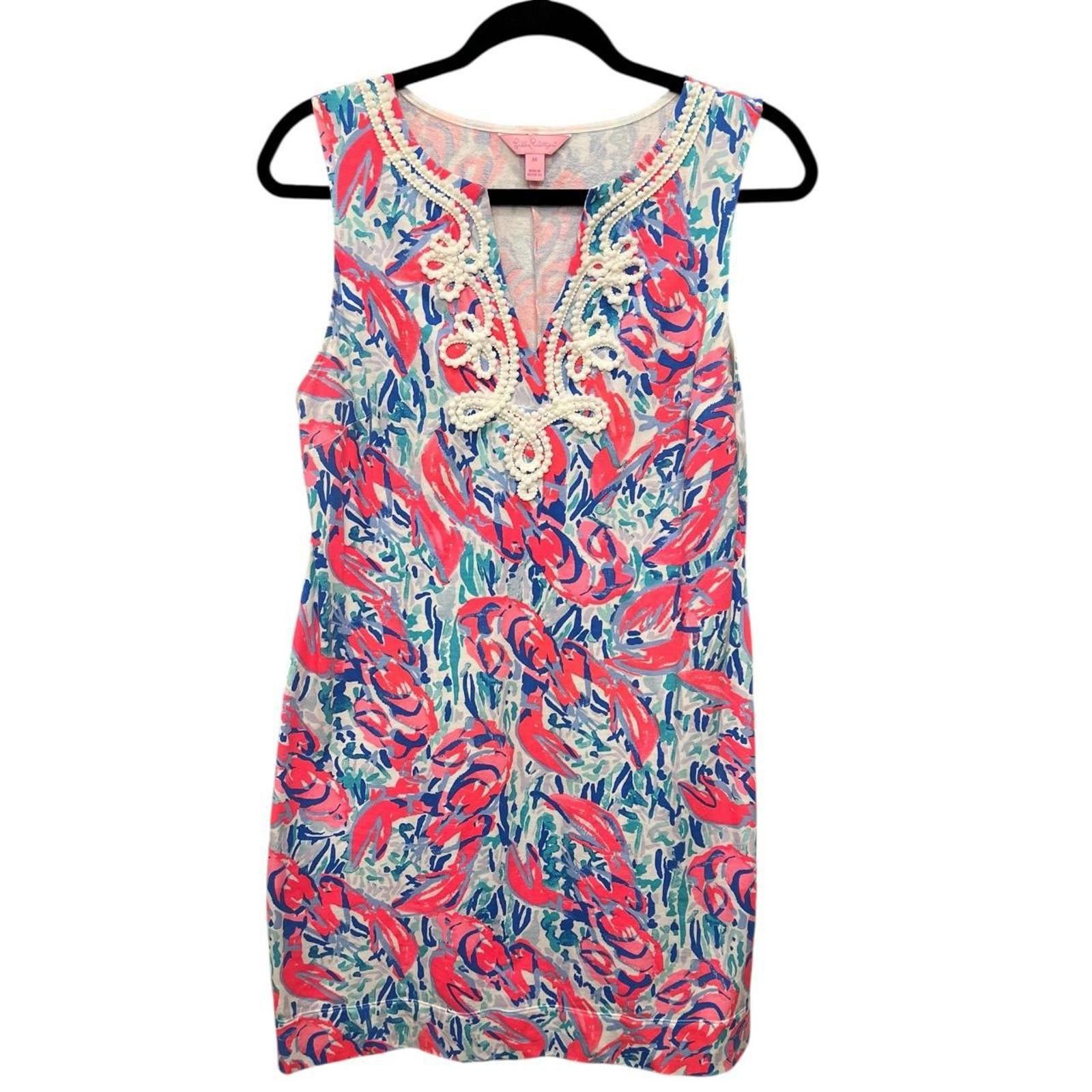 Other Lilly Pulitzer Harper Shift Dress Cosmic Coral Size M / US 6-8 / IT 42-44 - 1 Thumbnail