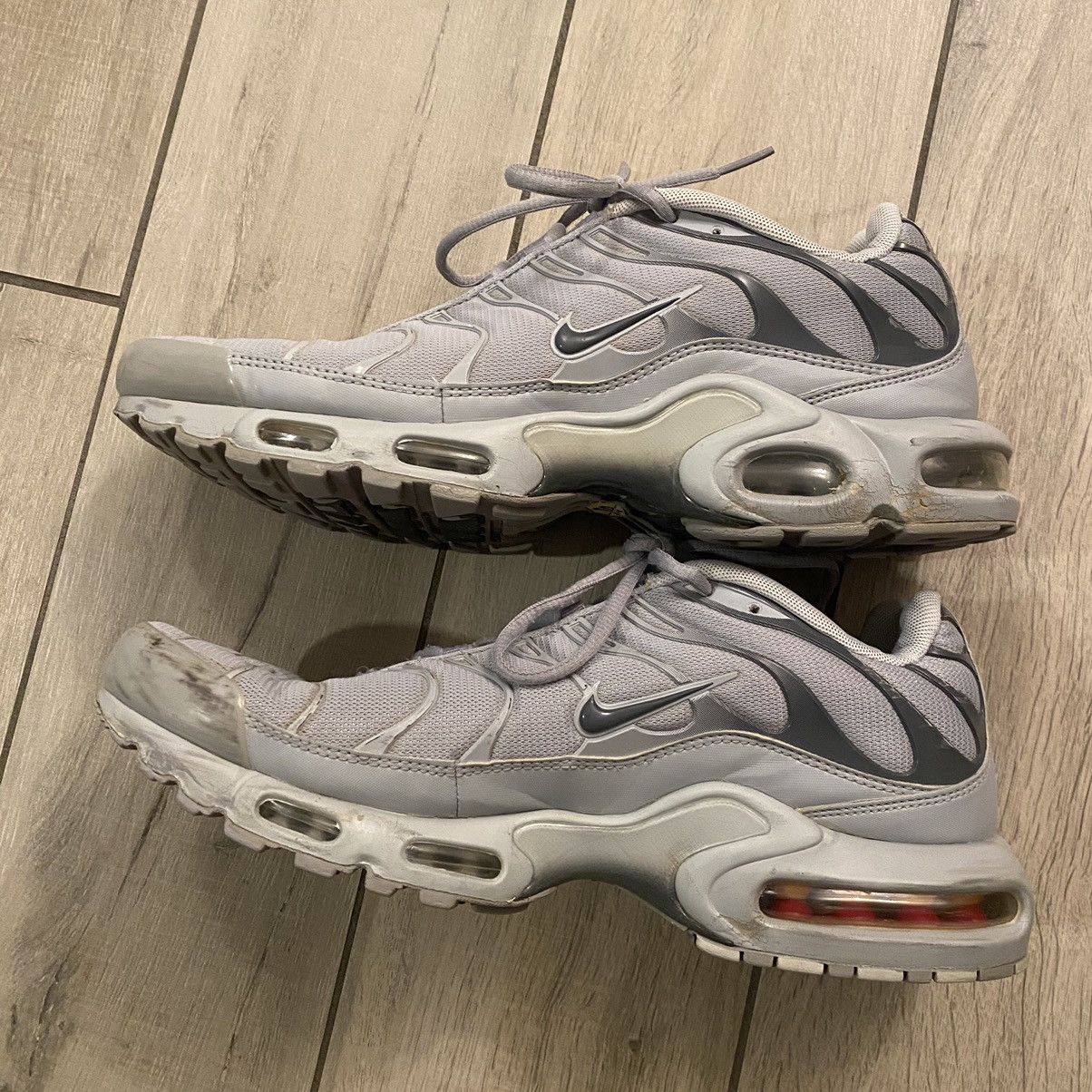 Nike × Nike ACG × Stussy Vintage Y2K Grey Nike Airmax TN Chunky Shoes 11.5 Men’s Size US 11.5 / EU 44-45 - 2 Thumbnail