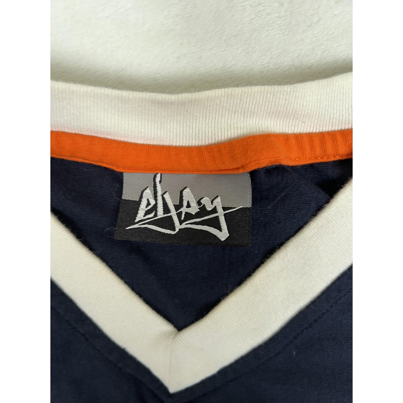 Other Vintage EJay V-Neck Long Sleeve Shirt Mens Large Y2K Hip Hop Size US L / EU 52-54 / 3 - 3 Thumbnail