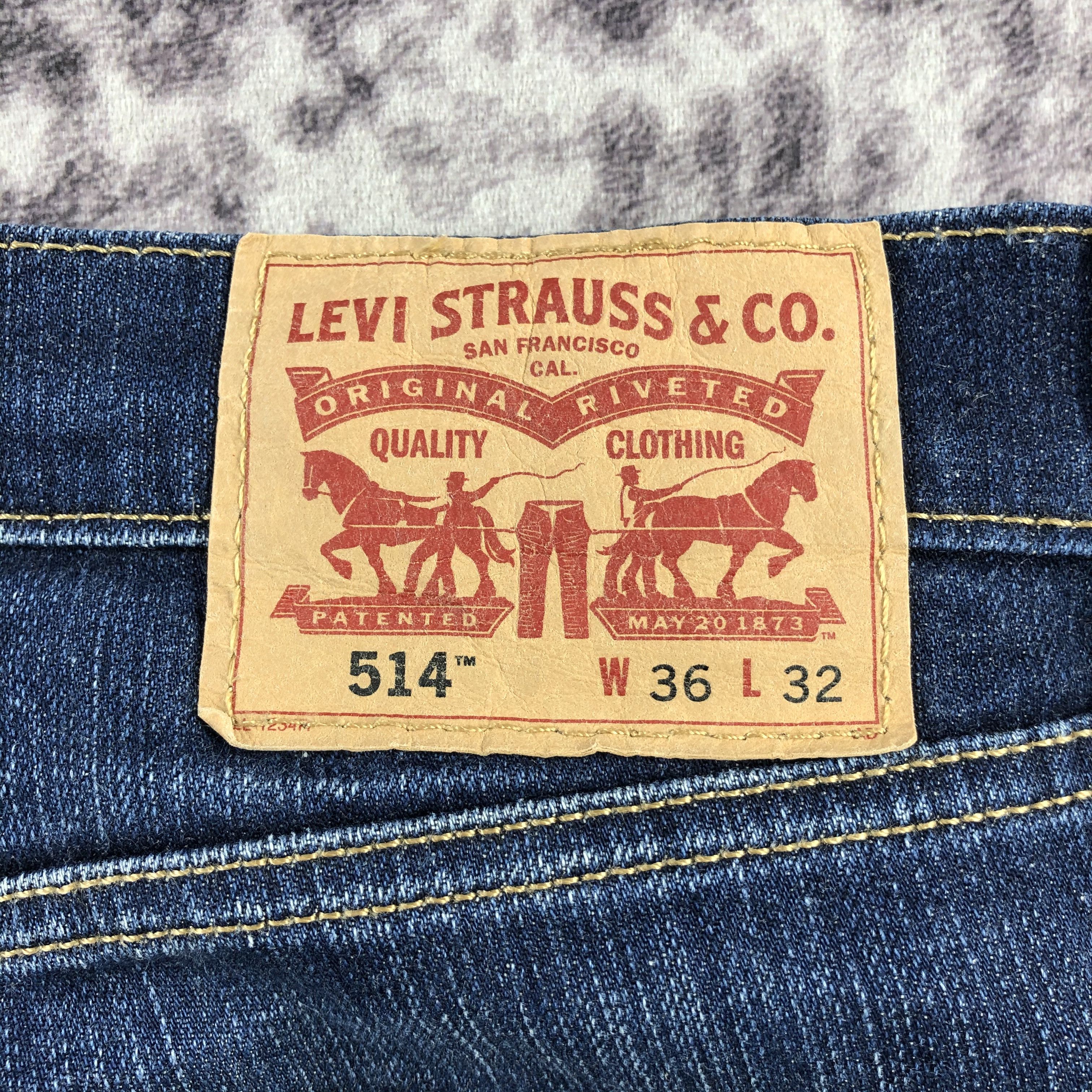 Levi's × Vintage Vintage Blue Wash Levis 514 Jeans-JM2808 Size US 36 / EU 52 - 6 Thumbnail