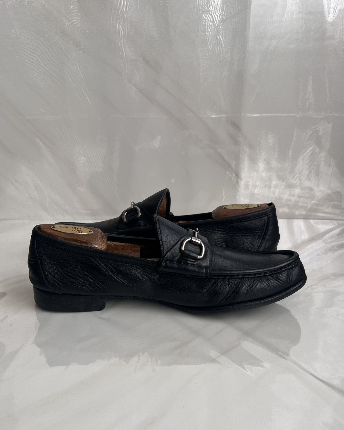 Gucci Gucci Men’s Horsebit Black leather loafer Size US 9 / EU 42 - 5 Thumbnail