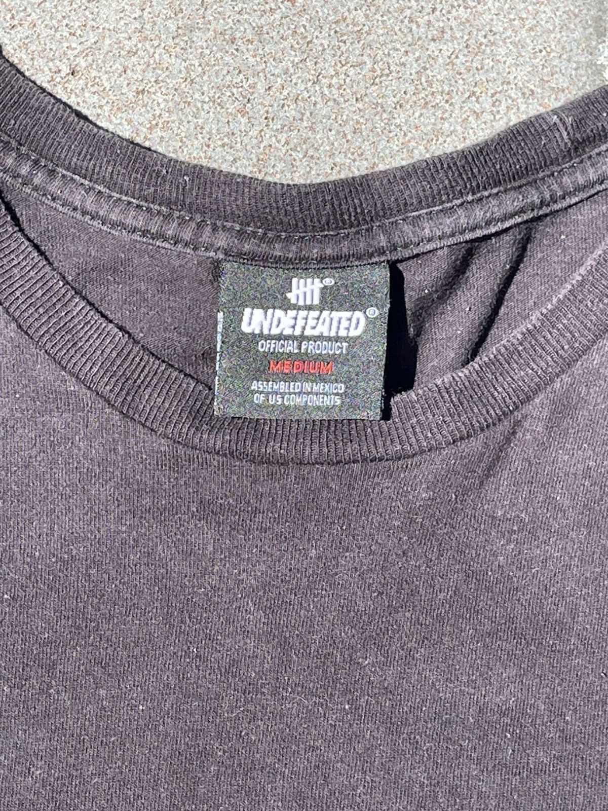 Undefeated Undefeated Thermal Graphic Long Sleeve Tee Size US M / EU 48-50 / 2 - 3 Thumbnail