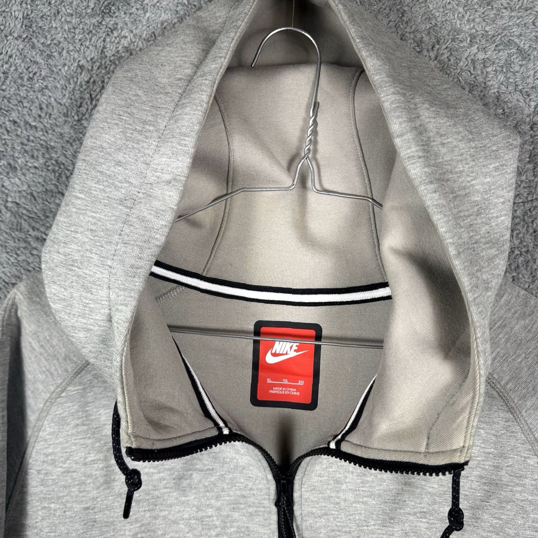Nike Nike Sportswear Tech Fleece Hoodie Men’s XL OG Gray Sweatshirt Full Zip Knit Size US XL / EU 56 / 4 - 6 Thumbnail
