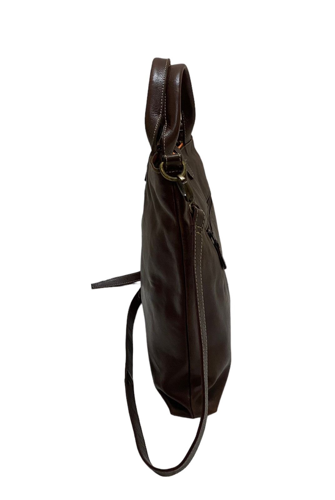 Leather Tete Homme Leather Sling Bag Size ONE SIZE - 4 Thumbnail