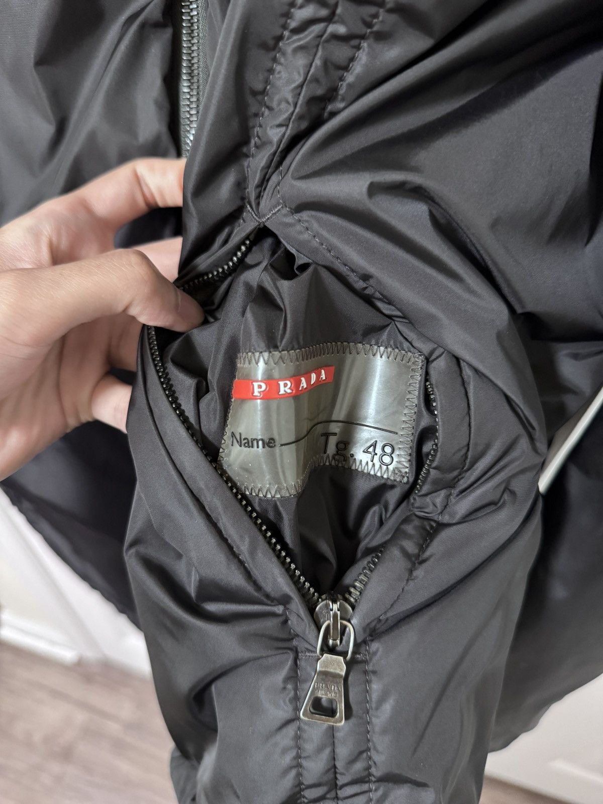 Prada Prada Sport Padded Reversible Nylon Jacket Size 48 Size US M / EU 48-50 / 2 - 7 Thumbnail