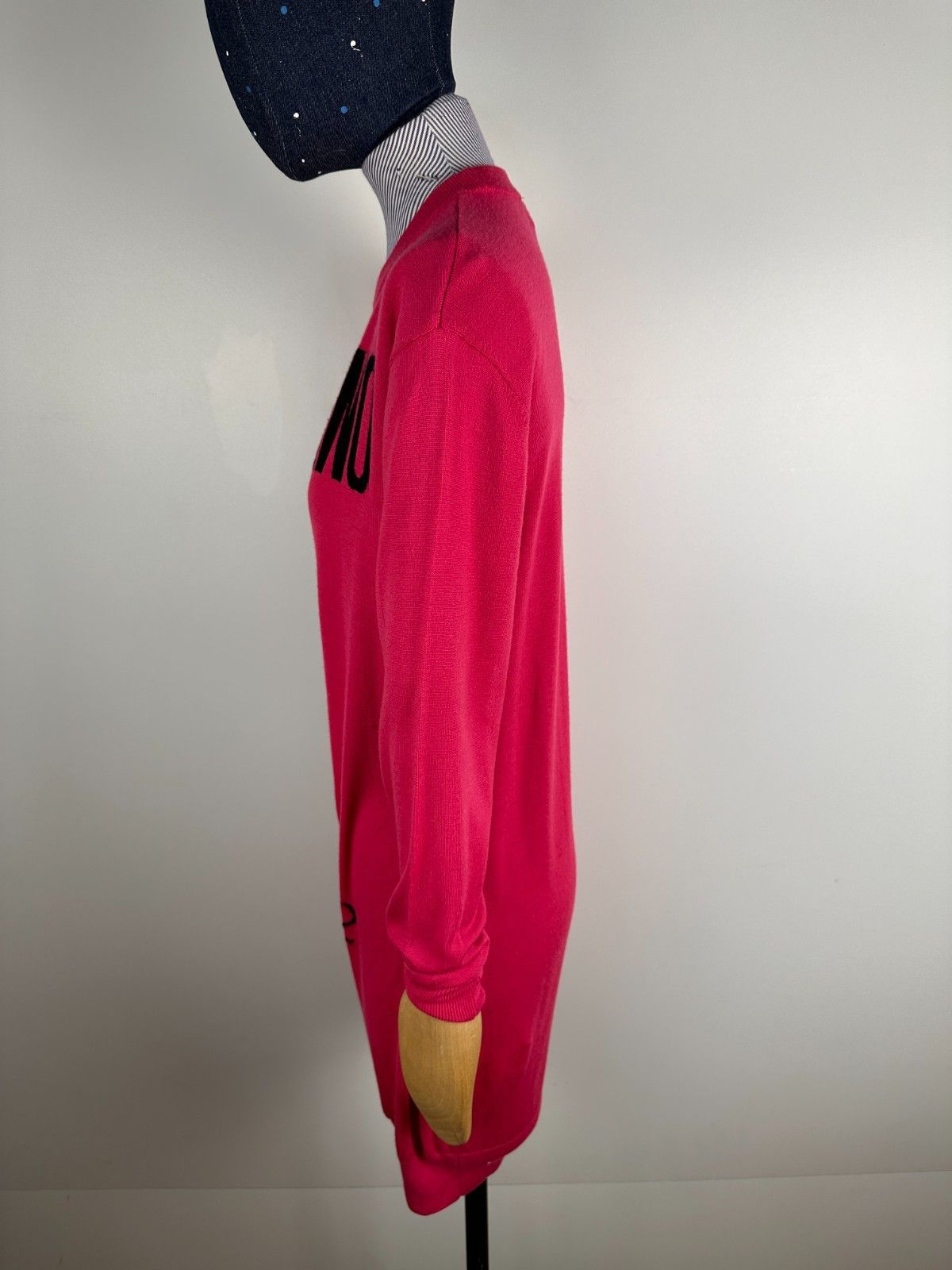 Moschino H&M Moschino Jumper Dress Merino Wool Disney Minnie Mouse XS Size XS / US 0-2 / IT 36-38 - 4 Thumbnail