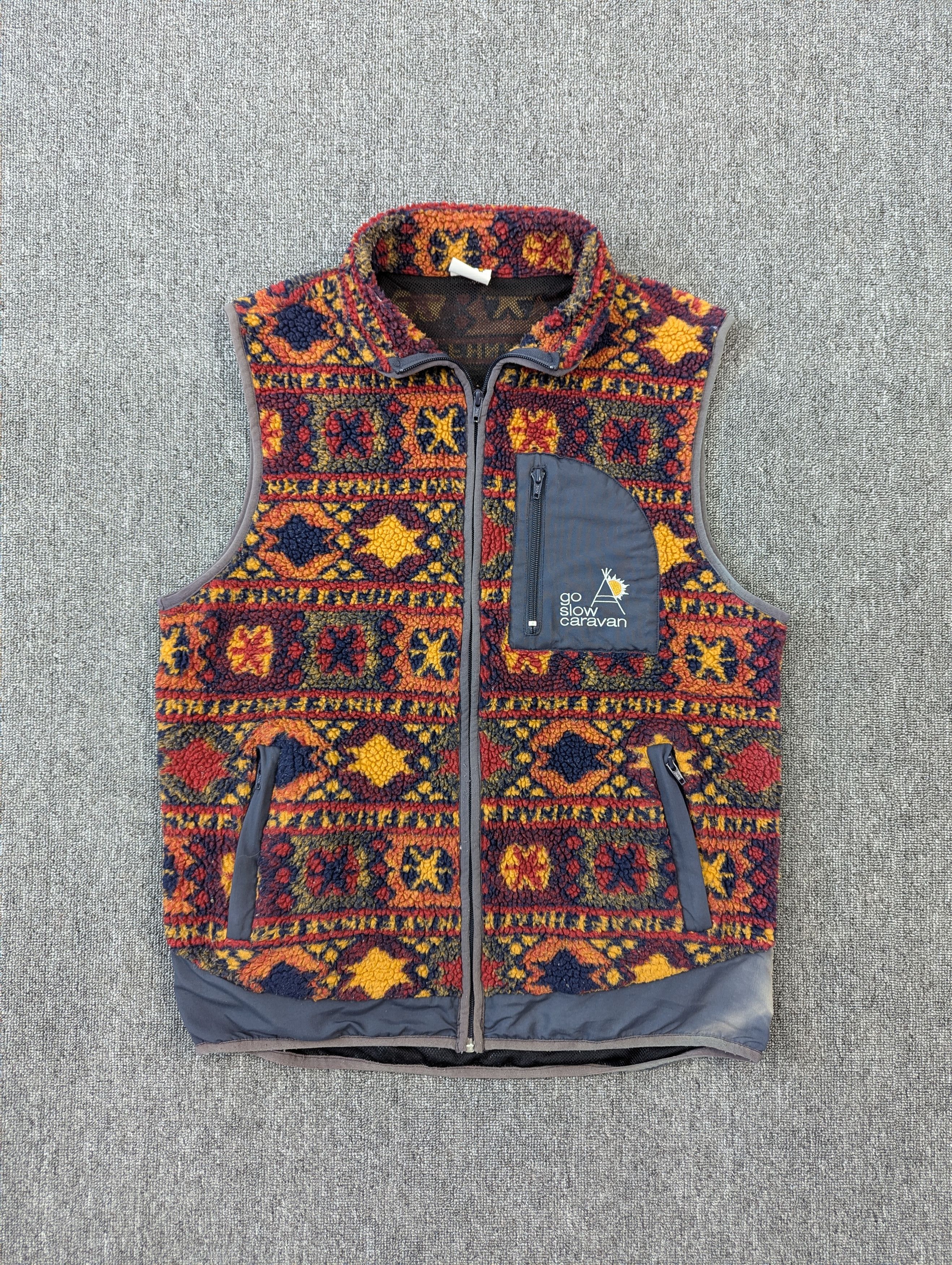 go slow caravan Go Slow Caravan Sleeveless Fleece Zipper Jacket Size US M / EU 48-50 / 2 - 1 Thumbnail