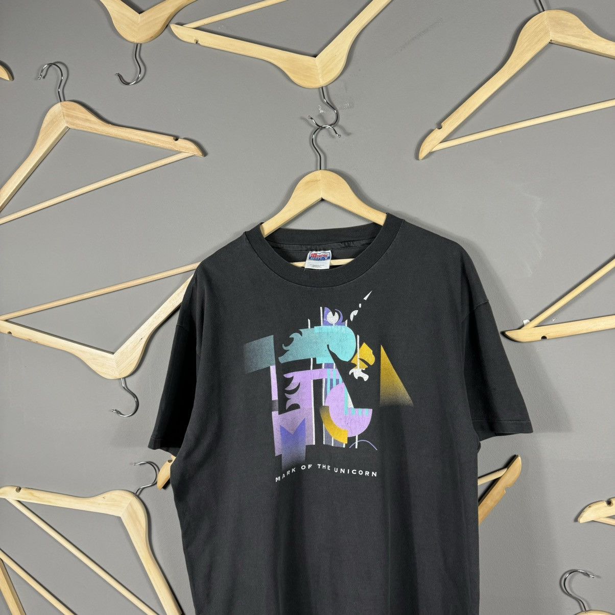 Band Tees × Vintage Vintage 80s Mark Of The Unicorn T-shirt Size US XL / EU 56 / 4 - 5 Thumbnail
