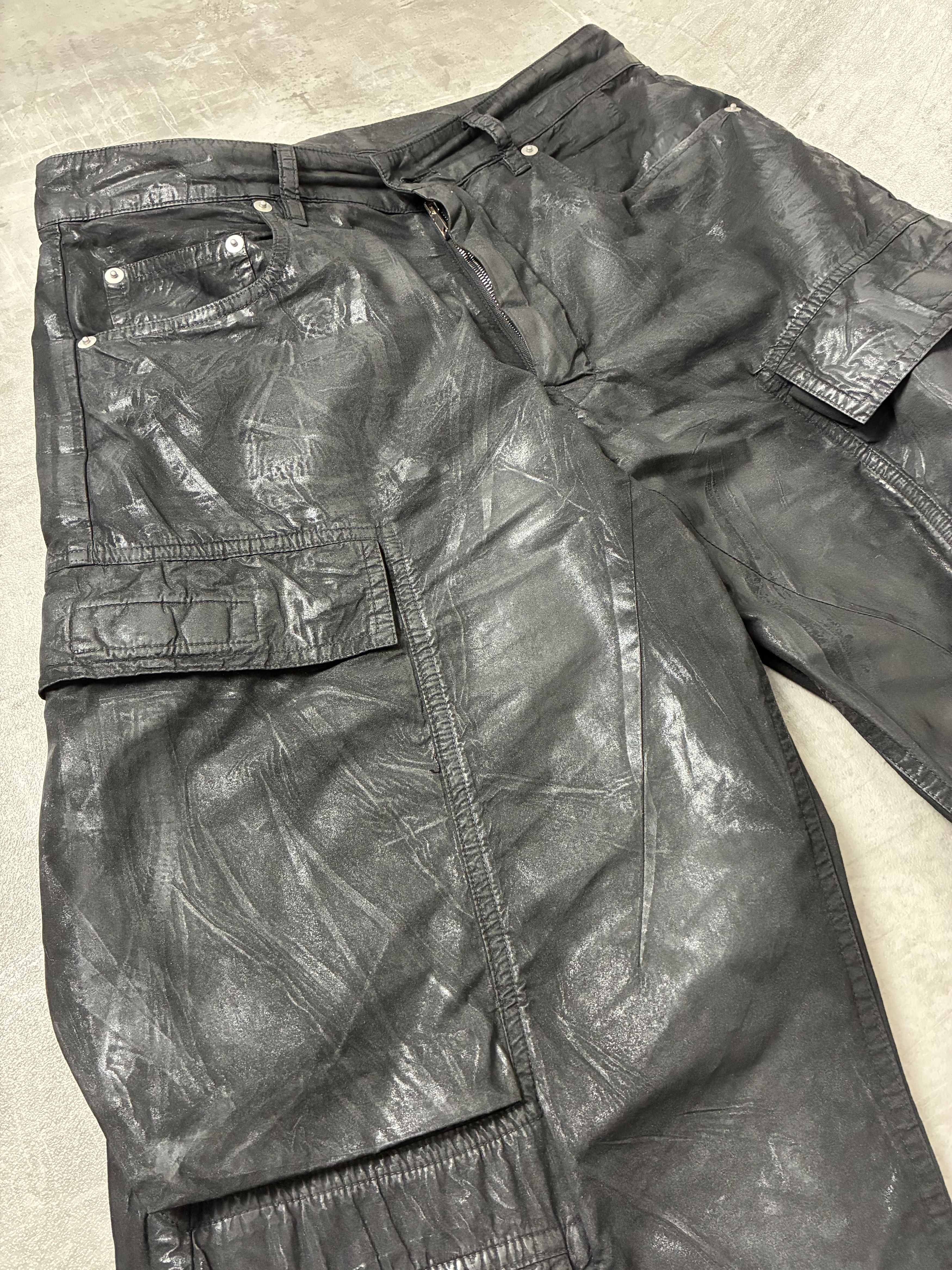 Rick Owens Drkshdw RICK OWENS DRKSHDW Double Cargo Jeans in Dark Dust Size US 26 / EU 42 - 6 Thumbnail