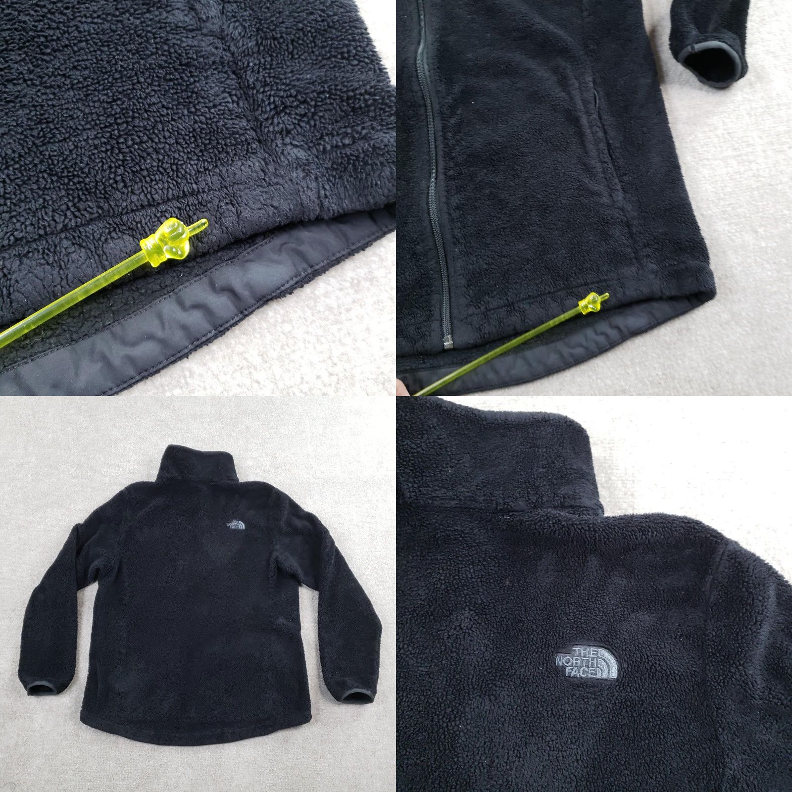 The North Face The North Face Jacket Womens Large Black Fleece Full Zip Outdoor Warm Soft Size L / US 10 / IT 46 - 10 Thumbnail