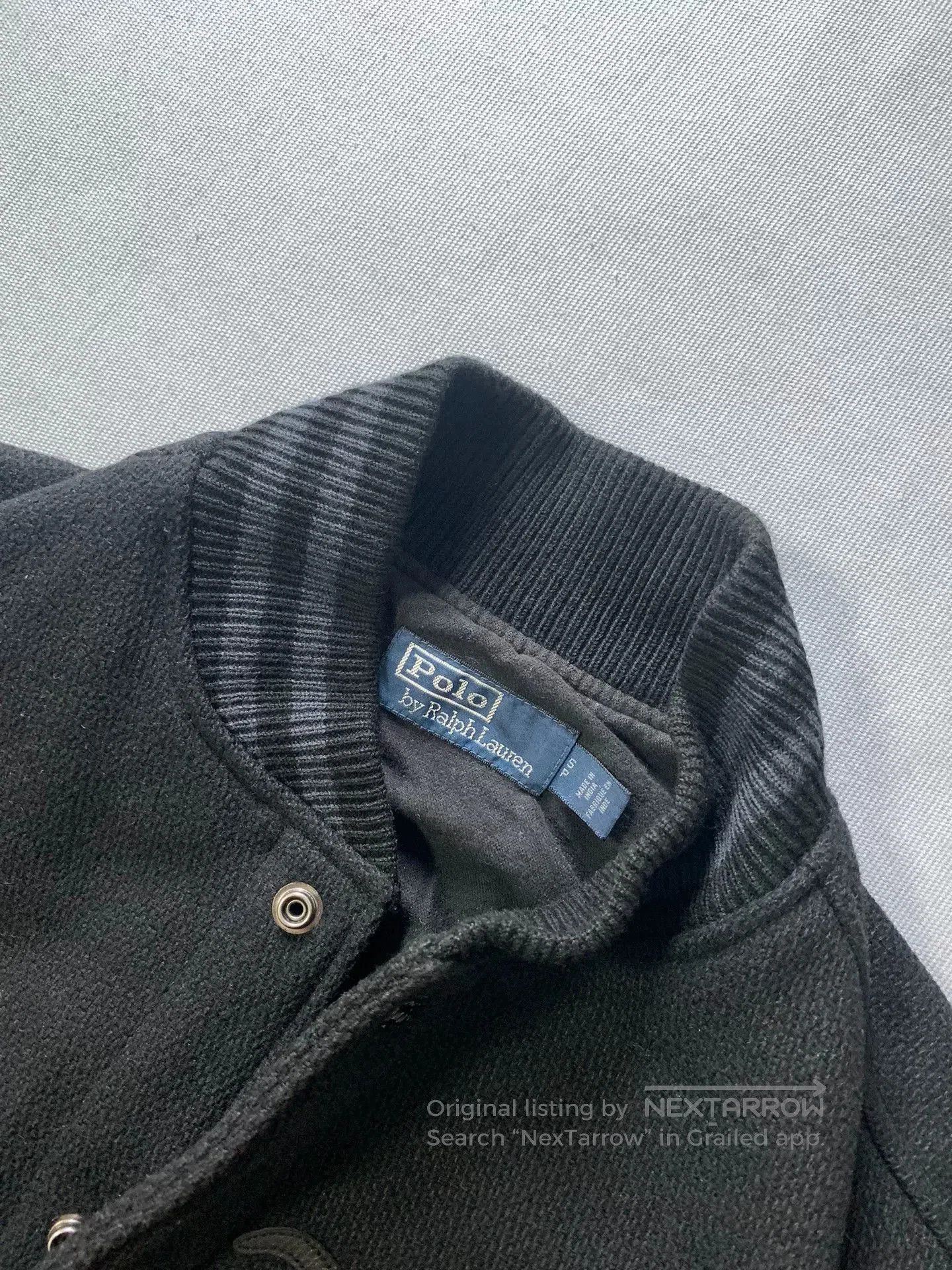 Polo Ralph Lauren Ralph Lauren New York Wool Leather Varsity Jacket. Size US S / EU 44-46 / 1 - 3 Thumbnail