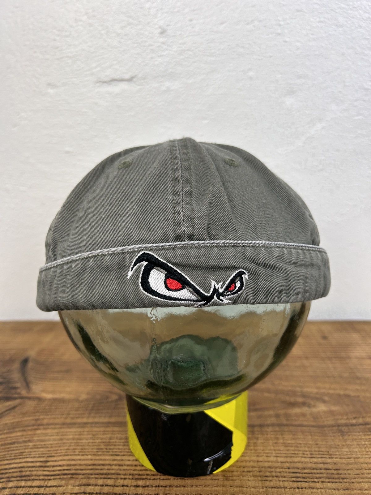 90s Vintage No Fear Eyes Docker Bandana Hat One Size