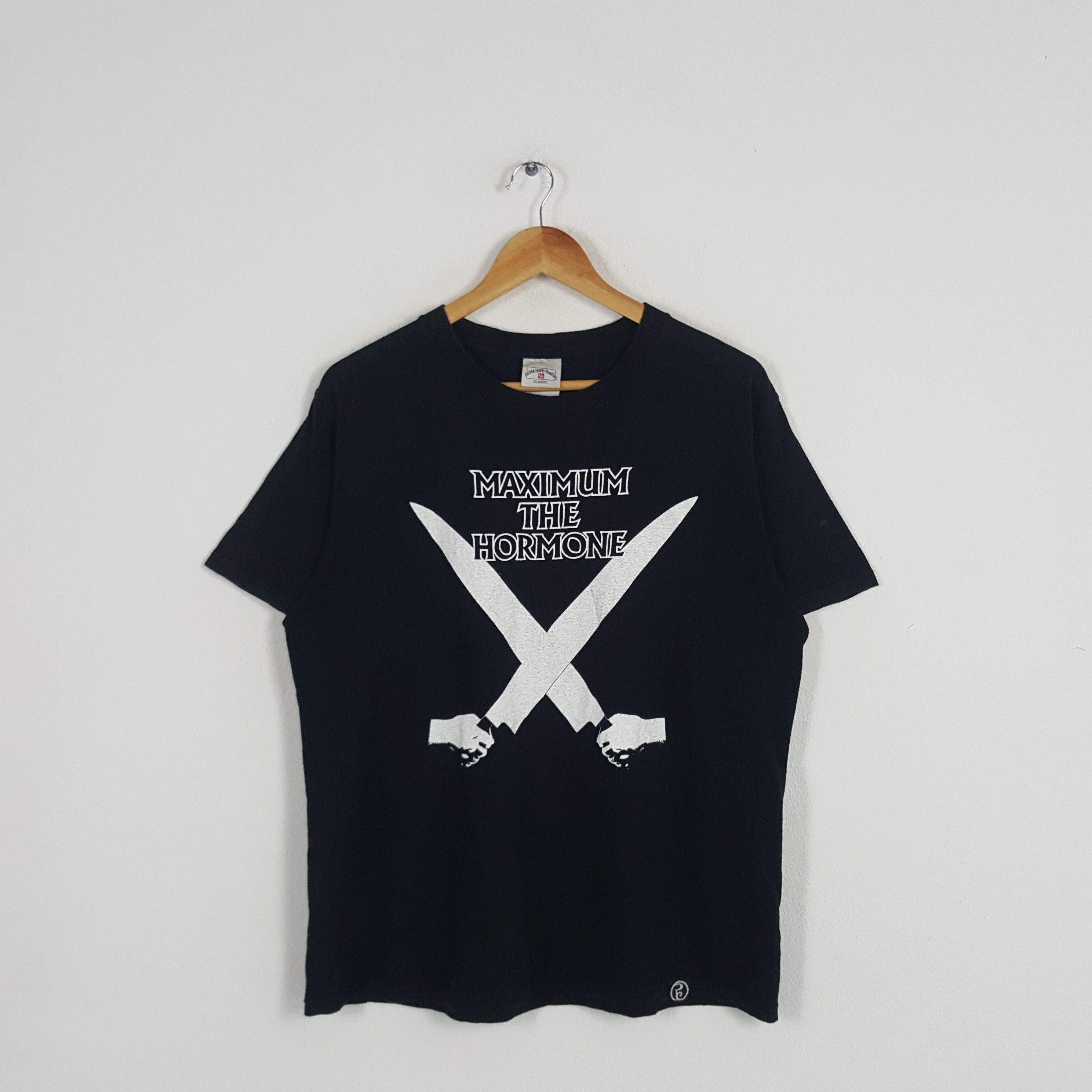 Band Tees × Vintage Vintage Maximum The Hormone Japanese Heavy Metal Band Tshirt Size US L / EU 52-54 / 3 - 1 Thumbnail