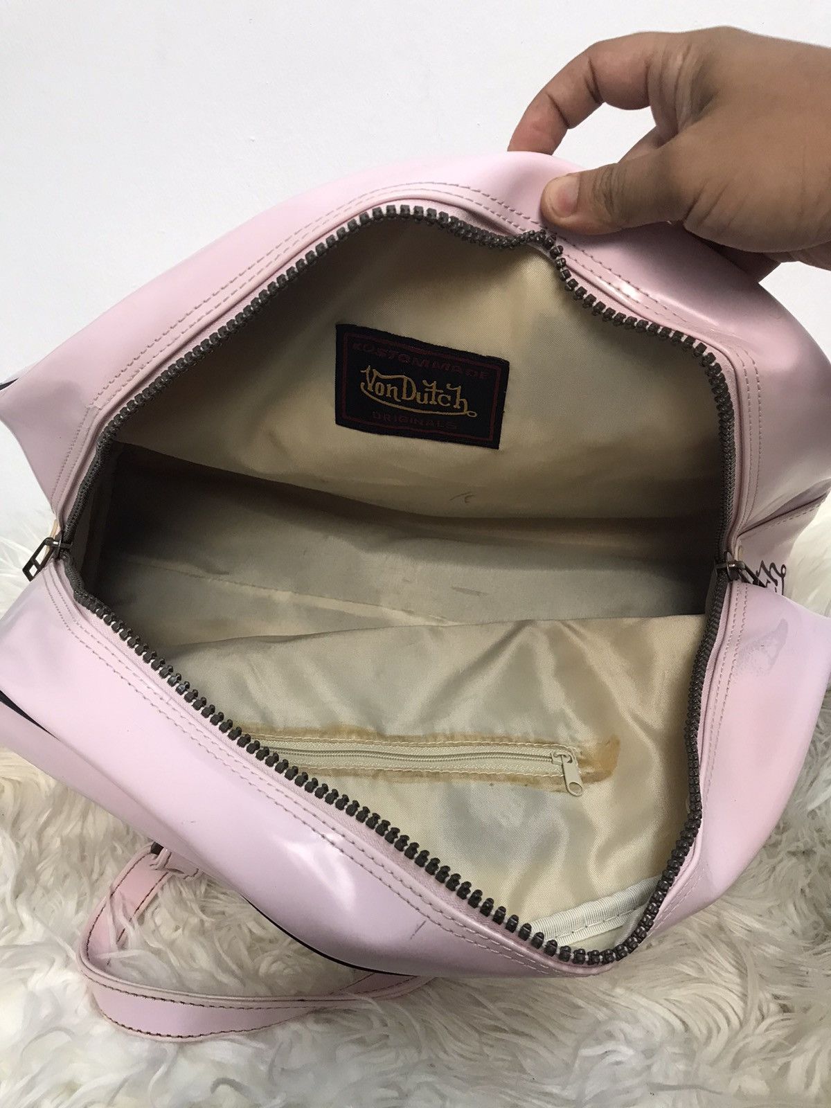 Von Dutch Von Dutch Bowling Pink Bag Size ONE SIZE - 9 Thumbnail