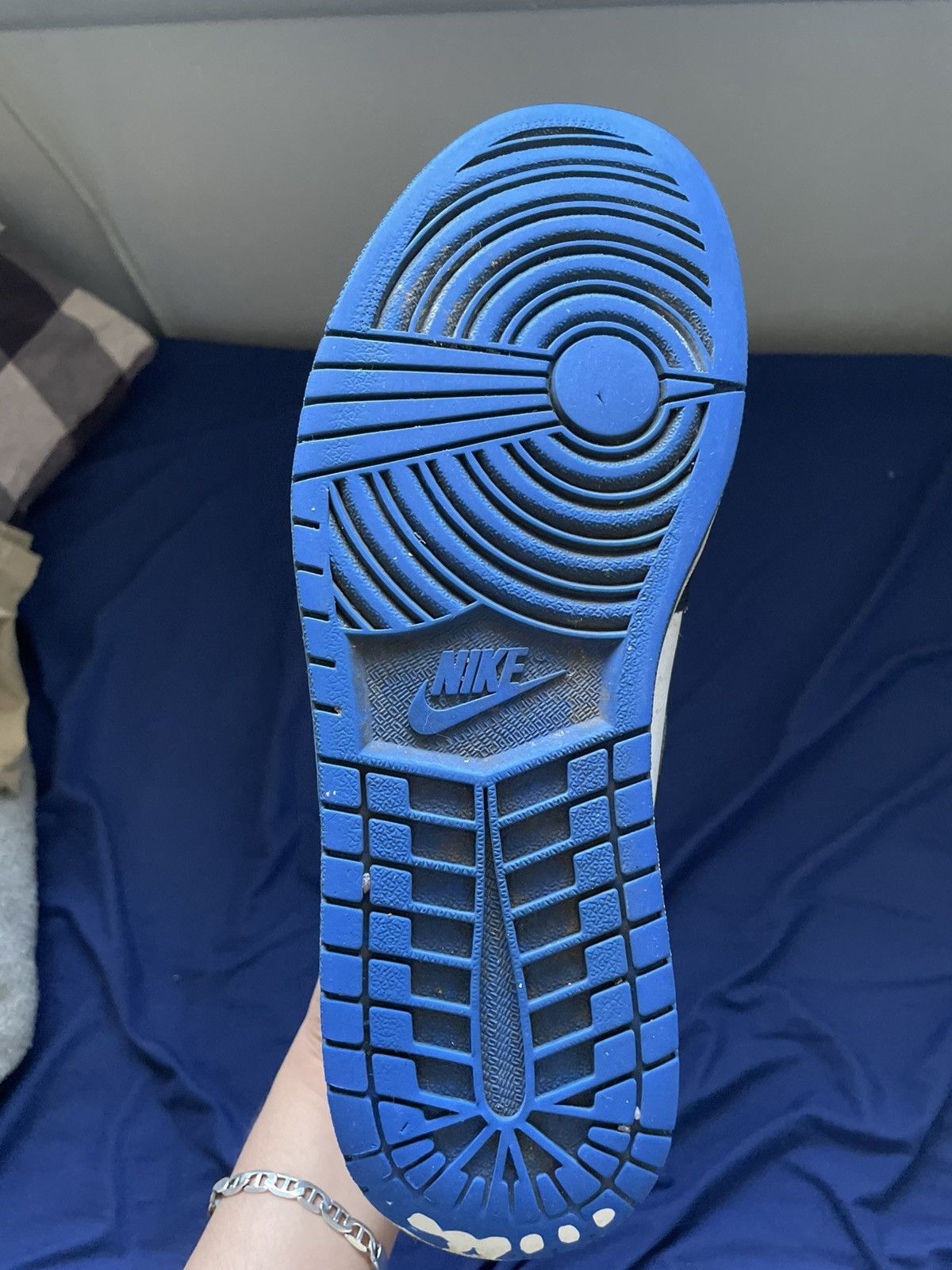 Jordan Brand Jordan 1s royal toe blues Size US 10.5 / EU 43-44 - 5 Thumbnail