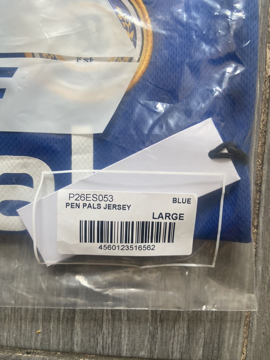 Palace Palace Pen Pals Jersey Blue Large | Grailed