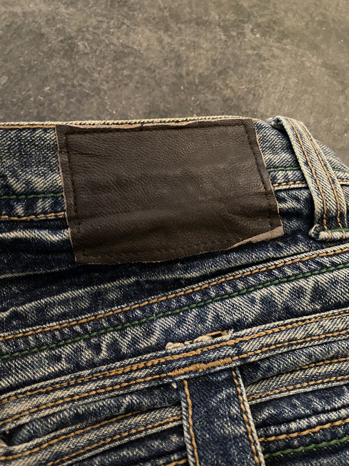Beauty Beast Y2k Morgan Homme Button Flare Style Jeans Size US 34 / EU 50 - 6 Thumbnail