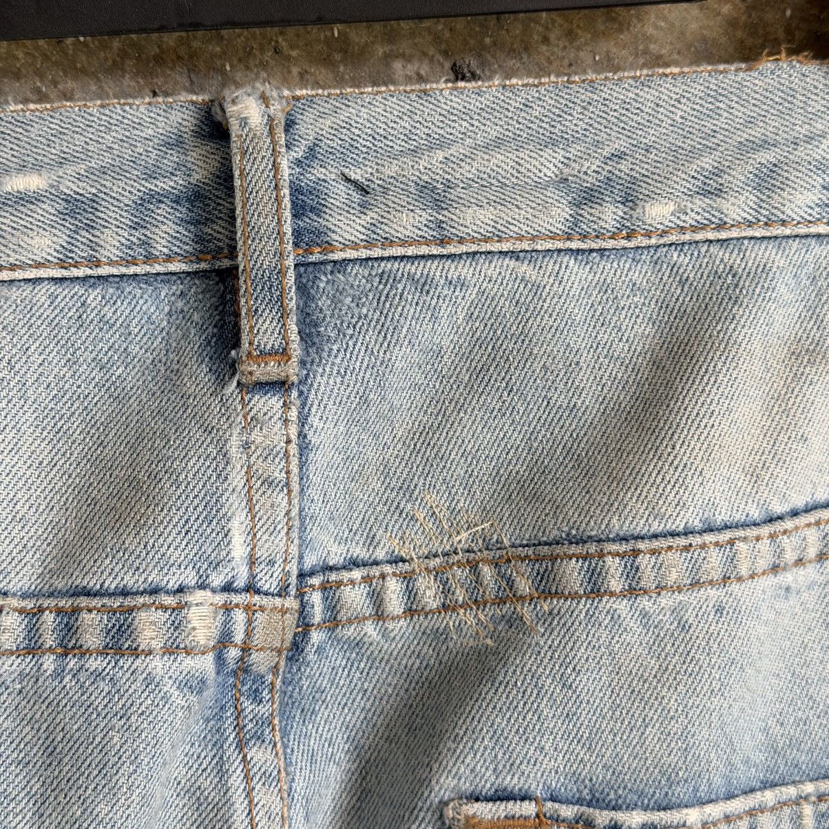 Dior Dior By Hedi Slimane RUNWAY SS06 CRASH Repair Denim Size US 30 / EU 46 - 14 Thumbnail