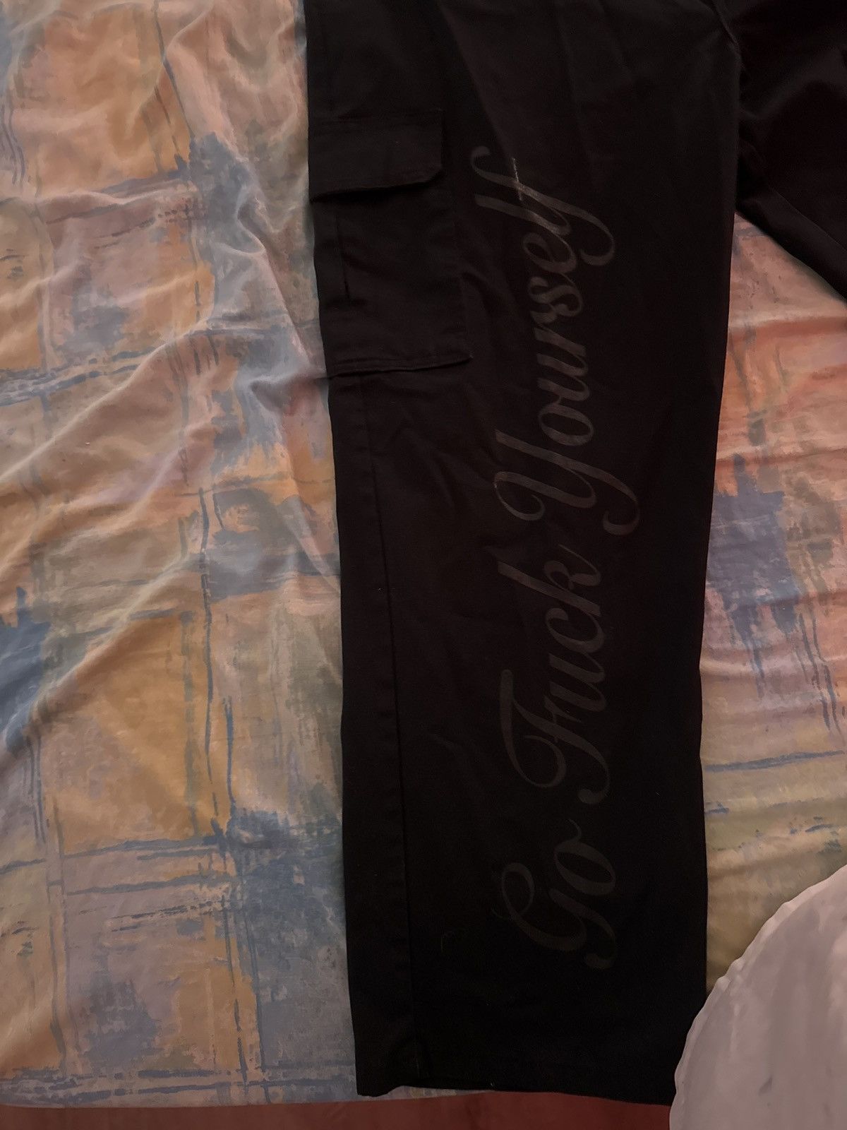 4GSELLER 4GSeller Go Fuck yourself Black Dickies Size US 43 - 4 Thumbnail