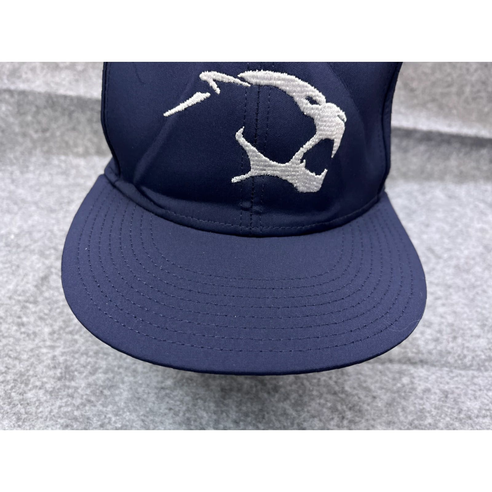 Cougar The Game Hat Cap Fitted Adult Medium Blue White Polyester Spandex Sports Size ONE SIZE - 3 Thumbnail