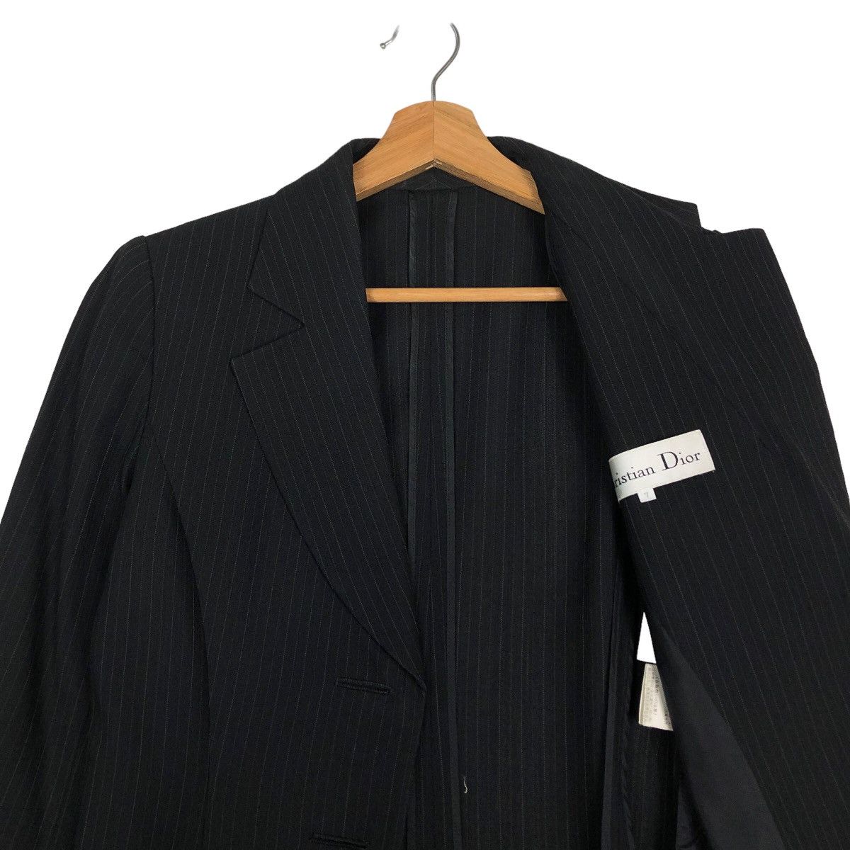 Christian Dior Monsieur 🔥Vintage Christian Dior Striped Coats Jacket Double Breast Size US M / EU 48-50 / 2 - 12 Thumbnail