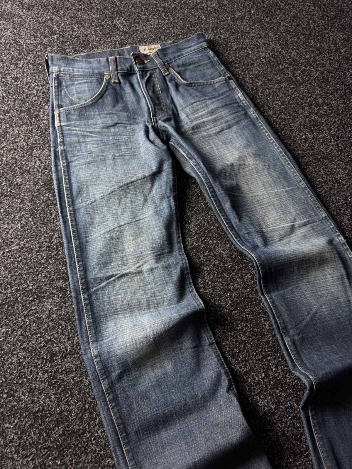 Wrangler Western Cowboy Wrangler ACE 1947 Vintage Button Denim Jeans Size US 28 / EU 44 - 5 Thumbnail