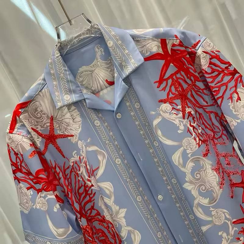 Japanese Brand × Vintage navy shirt Size US L / EU 52-54 / 3 - 3 Thumbnail
